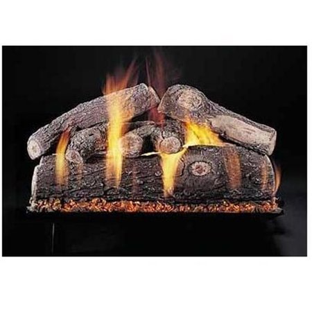 H2H S186 18 In. Frosted Oak Gas Log Set H21588618